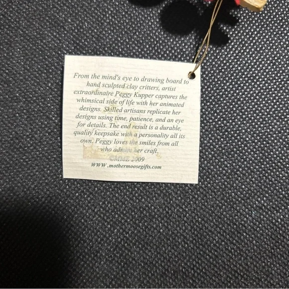 Mother Moose World Candi Mooskin North Pole Colorado Christmas Ornament - Picture 6 of 6